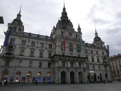 old building at hauptplatz