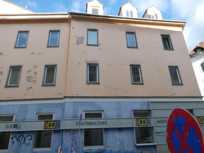 exterior building peeling paint