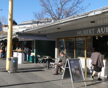 Hubert Auer kiosk at Jakomini