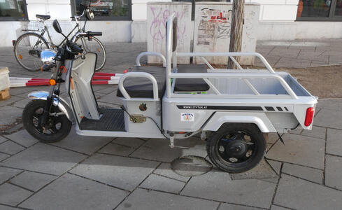 small electric cargo truck