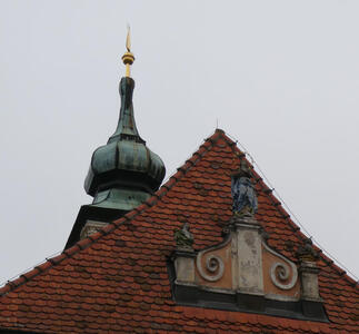 top of church