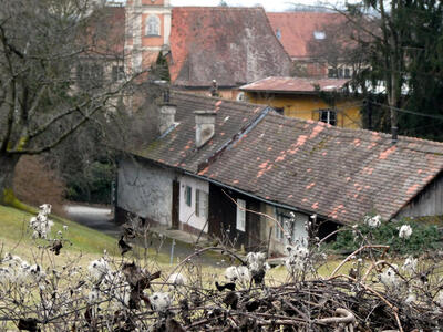 old run down building