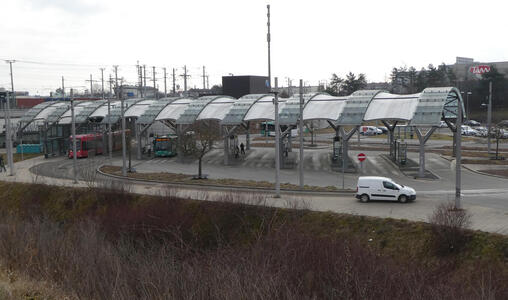 puntigam streetcar and bus station