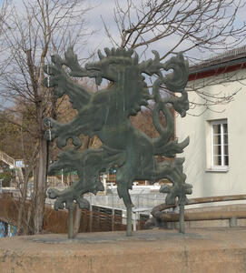 metal symbol of graz