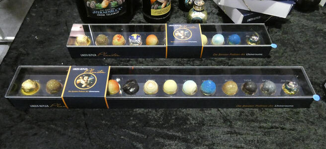 truffles in colors of planets