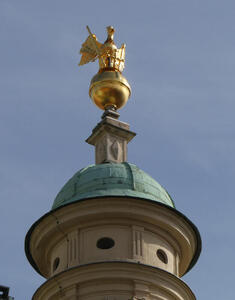 eagle on church spire