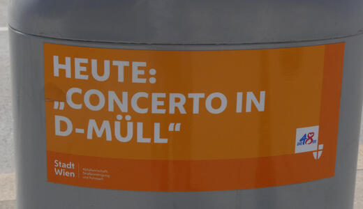 Rubbish bin - Heute: „Concerto in D-Müll“