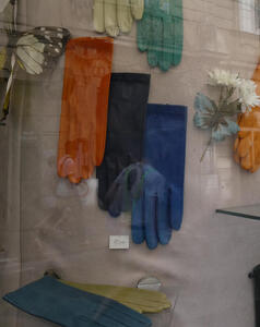 colorful gloves