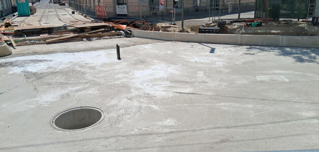 strassenbahn construction