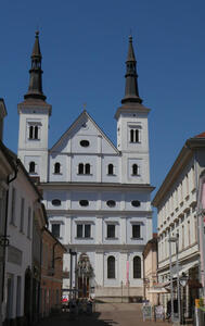 church with two spires
