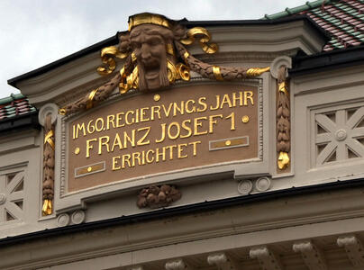 Im 60. Regierungsjahr Franz Josef 1 errichtet