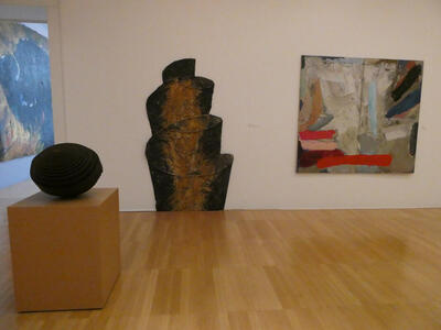 paintings and sculptures