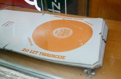 flattened pizza boxes