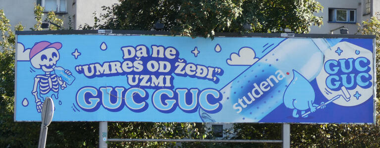 Da ne “umreš od žeđi,” uzmi GUC GUC