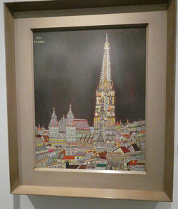 Painting of Stefansdom in Vienna