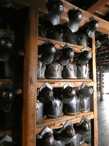helmets and breastplates