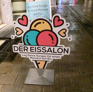 Der Eissalon / Leg Deine Sorgen für einen Moment auf Eis