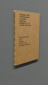 An information panel made of corrugated cardboard