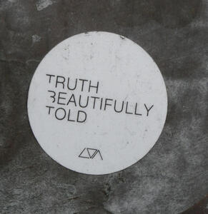 Sticker: Truth Beautifully Told