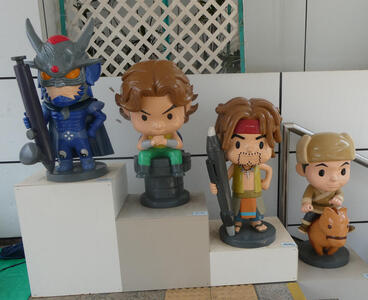 anime style figurines