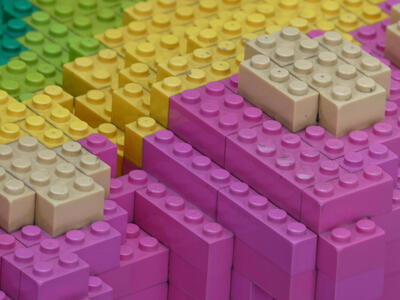 lego closeup