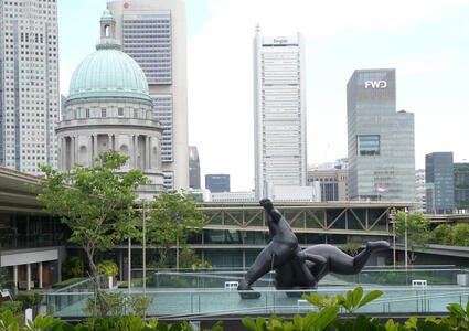 dome and sculpture