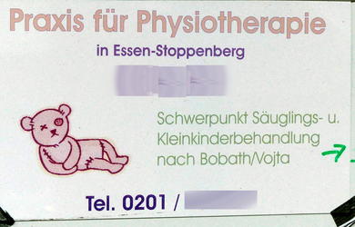 signage physiotherapy