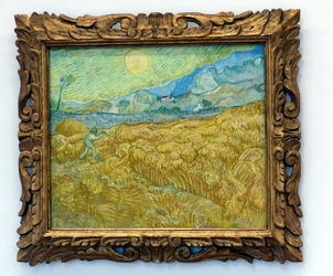 van gogh wheat field