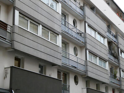 Building with circular windows