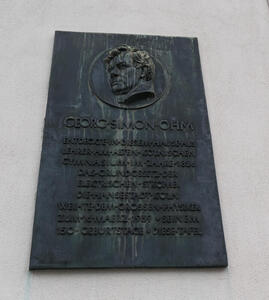 Plaque honoring George Simon Ohm