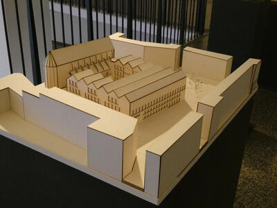 model of building