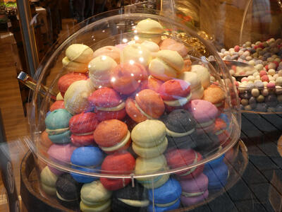 candy macarons