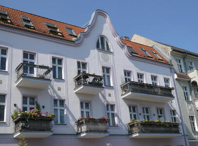 apartments with balconies