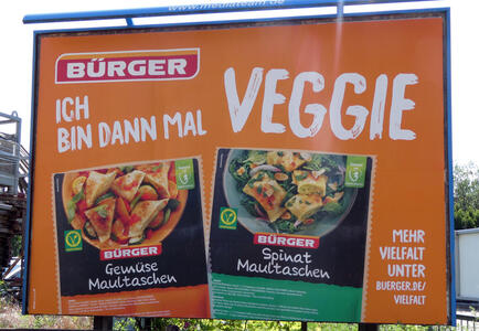 signage veggie