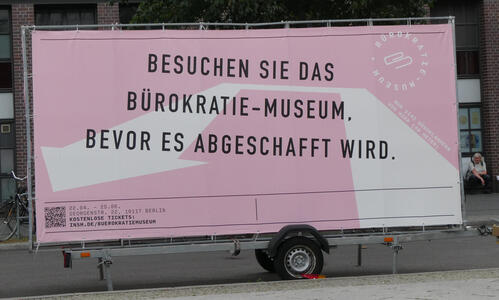 Besuchen sie das Bürokratie-Museum, bevor es abgeschafft wird.