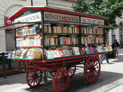 wagon with books for sale