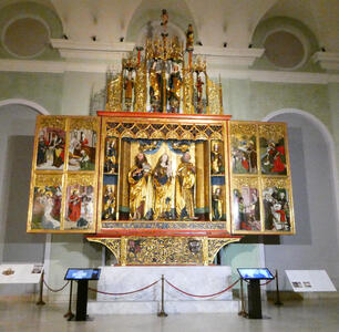 immense altar piece