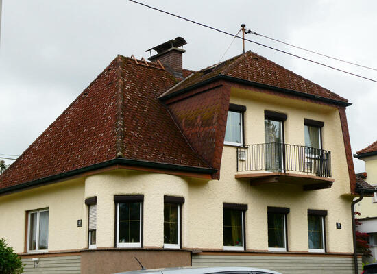 house with balcony