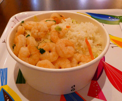 rice with shrimp