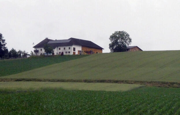 house on hillside