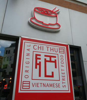 Logo for Chi Thu original vietnamese street food