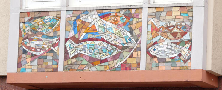 fish mosaic