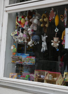 toy store window