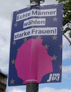 Echte Männer wählen starke Frauen!