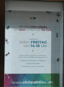 Wir sind nicht religiös, wir leben einfach nur mit Gott.