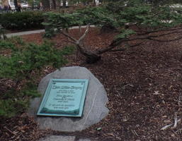 Tombstone of John Milton Gregory: “If you seek his monument look about you”