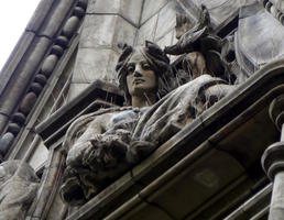 Bust of woman’s head