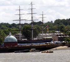 Three-masted ship