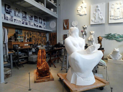 sculpture studio