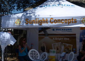 “Sunlight concepts” booth